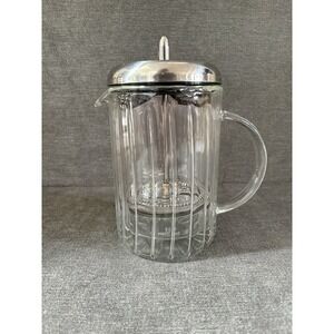 Bonjour 6-Cup Insulated Glass French Press Pitcher Style
